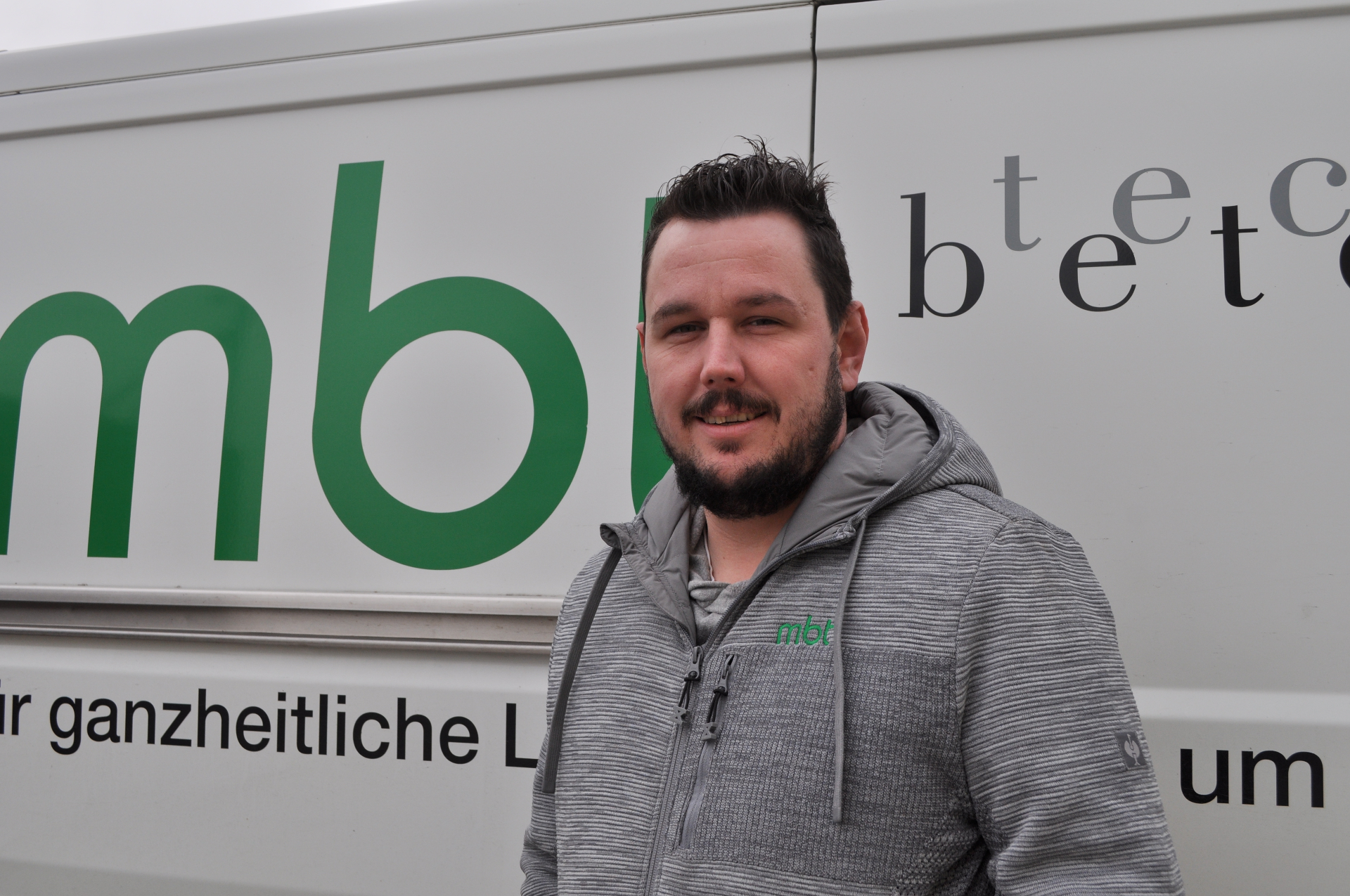 Portrait von Sven, Bauführer bei MBT